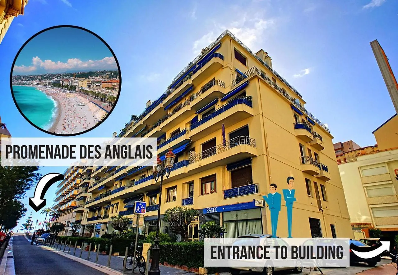 Nestor&Jeeves - Thais Beach - Central - Very Close Sea - Pedestrian Zone 니스 프랑스