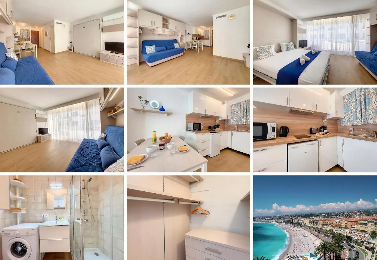 Apartment Nestor&Jeeves - Thais Beach - Central - Very Close Sea - Pedestrian Zone Nice France